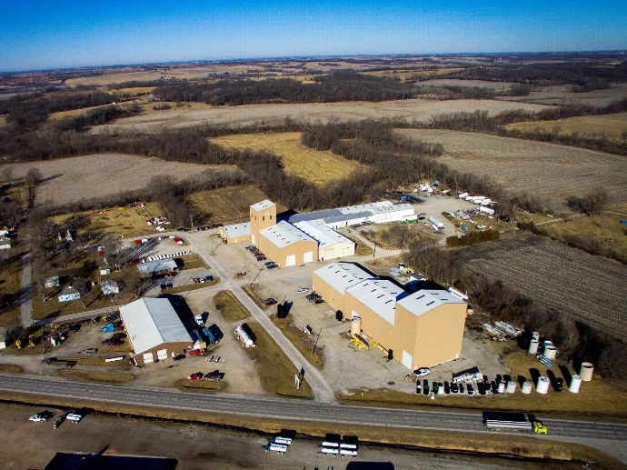 Houston Polytank Aerial View